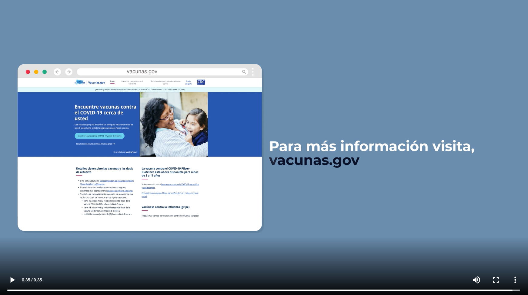 Screen shot of a website 