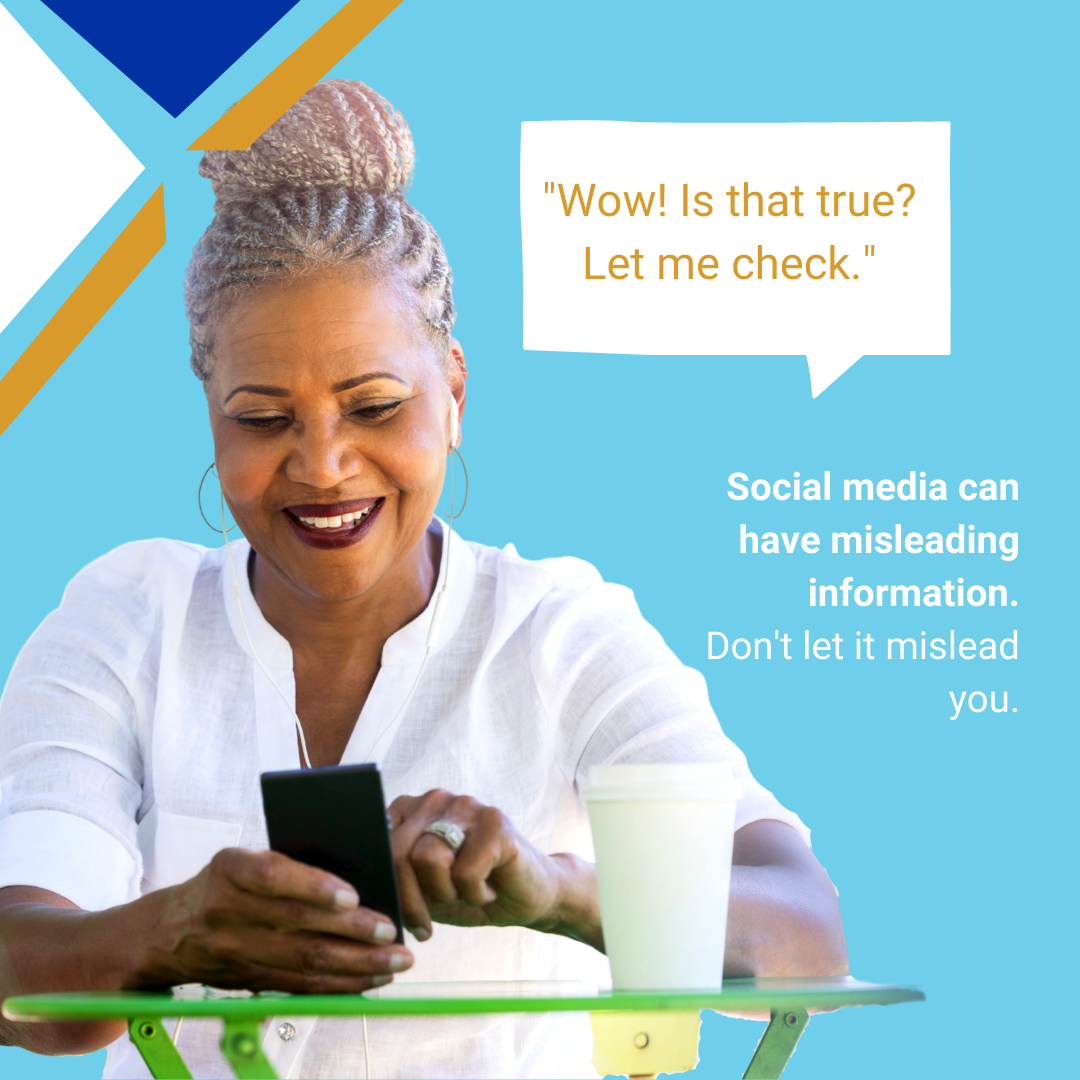 Wow! Is that true? Let me check.  Social media can have misleading information. Don't let it mislead you.