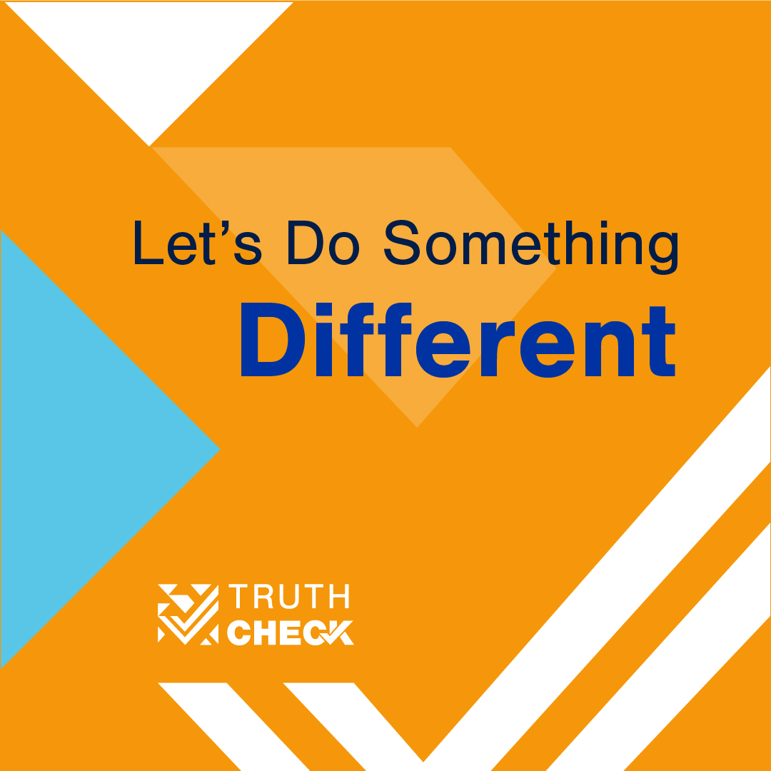 Let's do something different