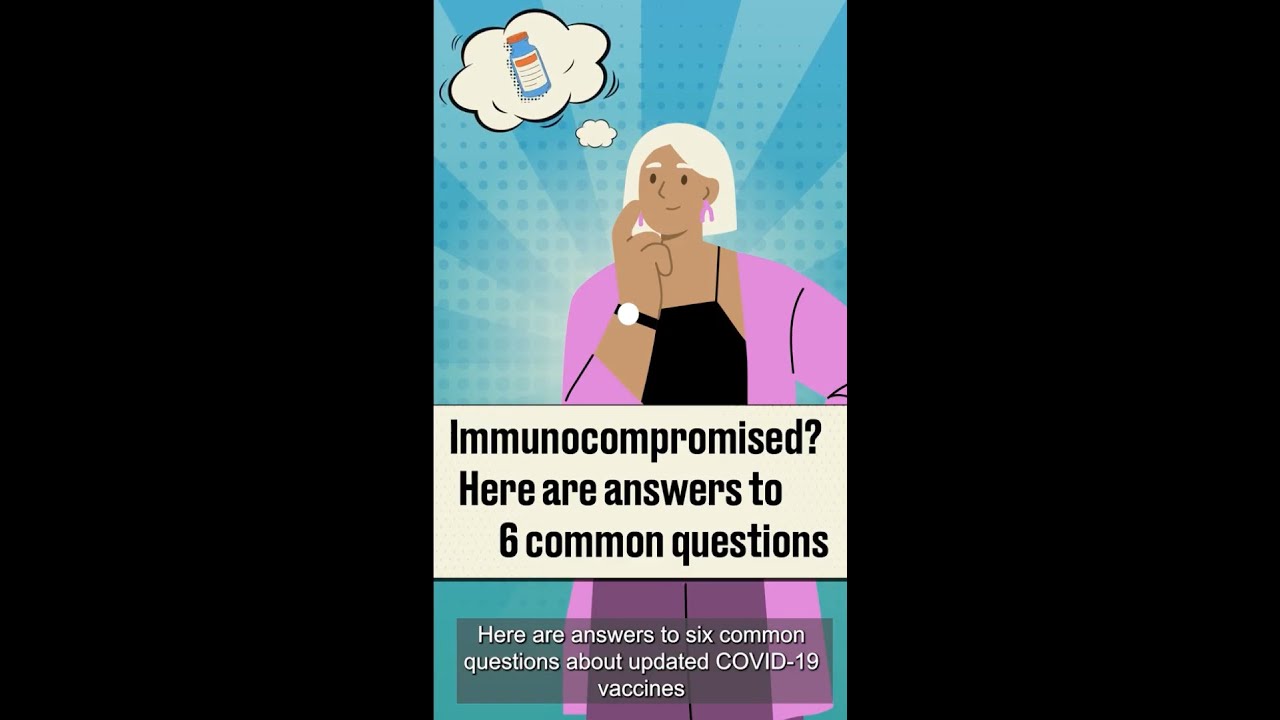 Video still shows an animated woman of color looking thoughtful, holding up her index finger.