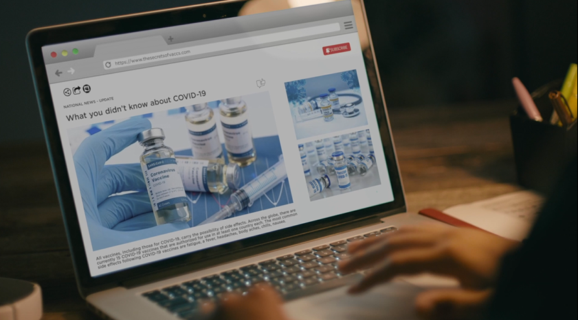 laptop open on a desk