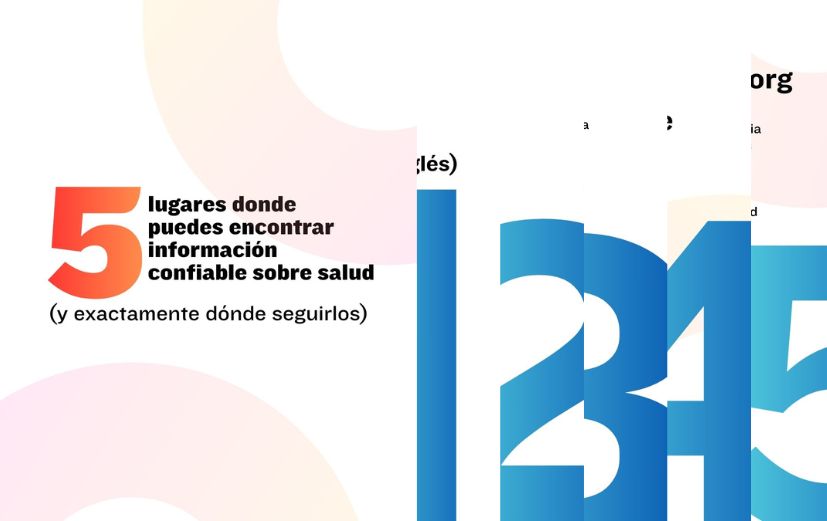 5 places to get reliable health info: 1. ACOG: Breaks down guidance in simple, practical language. 2. Cleveland Clinic: Known for evidence-based care and easy-to-read health explainers. 3. FamilyDoctor.org: Health guidance for the whole family from the American Academy of Family Physicians. 4. Johns Hopkins Bloomberg School of Public Health: Research-backed explainers with accessible Q&As. 5. HealthyChildren.org: A go-to resource from the American Academy of Pediatrics.