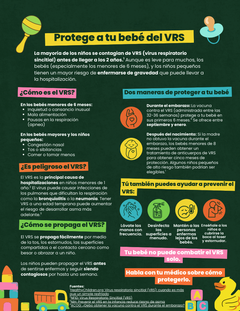 Factsheet: Protect your baby from RSV