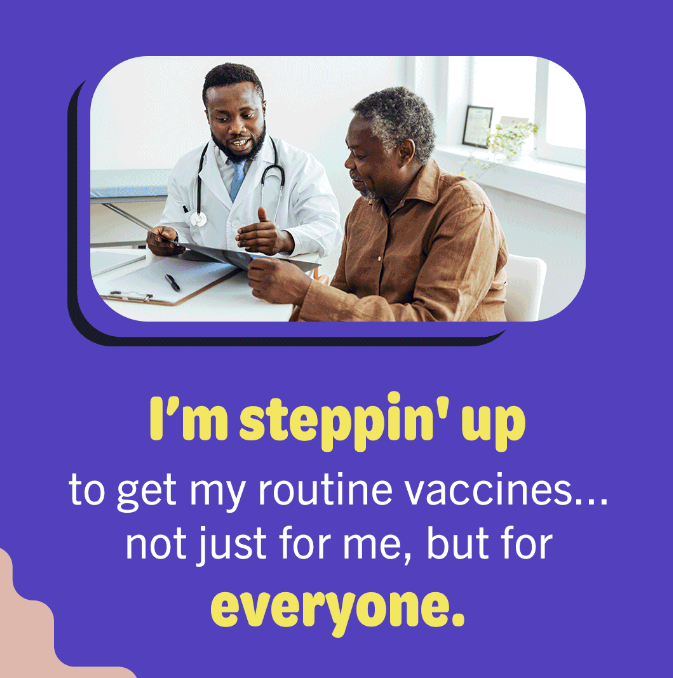 An older Black man talks to his doctor