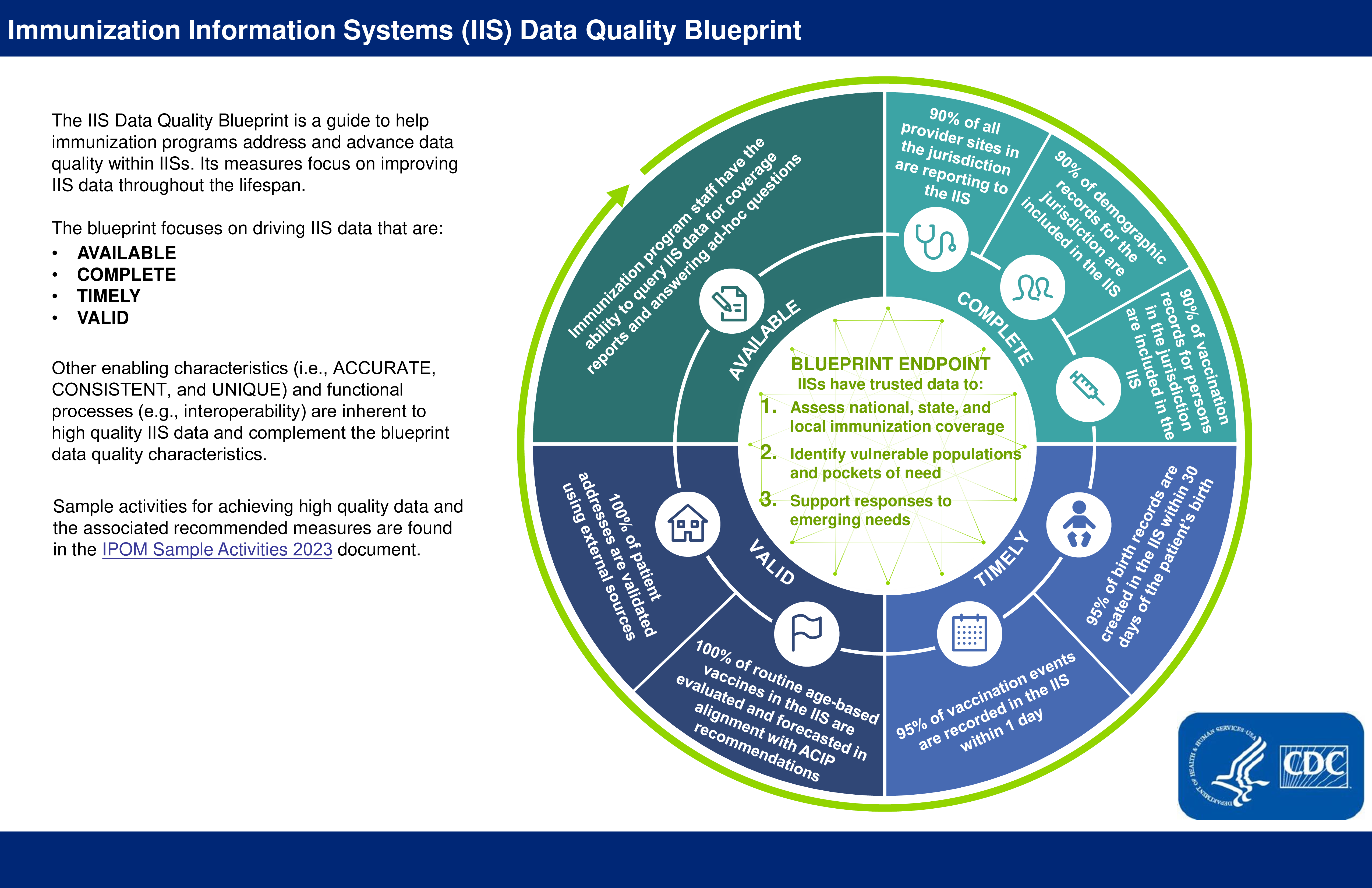 Immunization Information Systems (IIS) Data Quality Blueprint