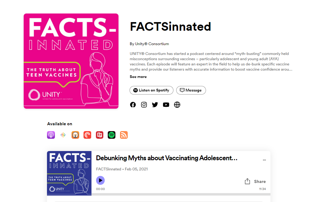 FACTSinnated podcast page