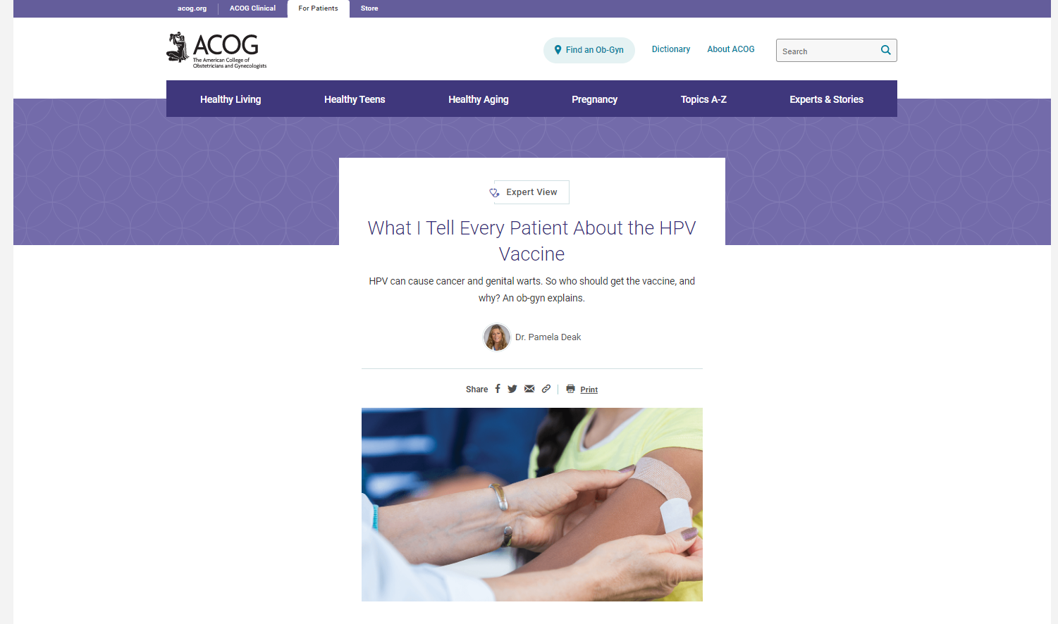 A health care provider places a bandaid on a person's arm