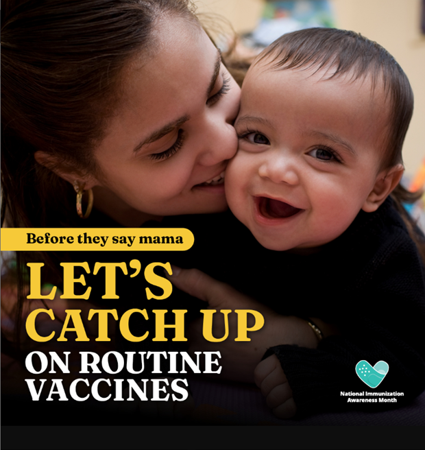 A young mother kissing a smiling baby. 