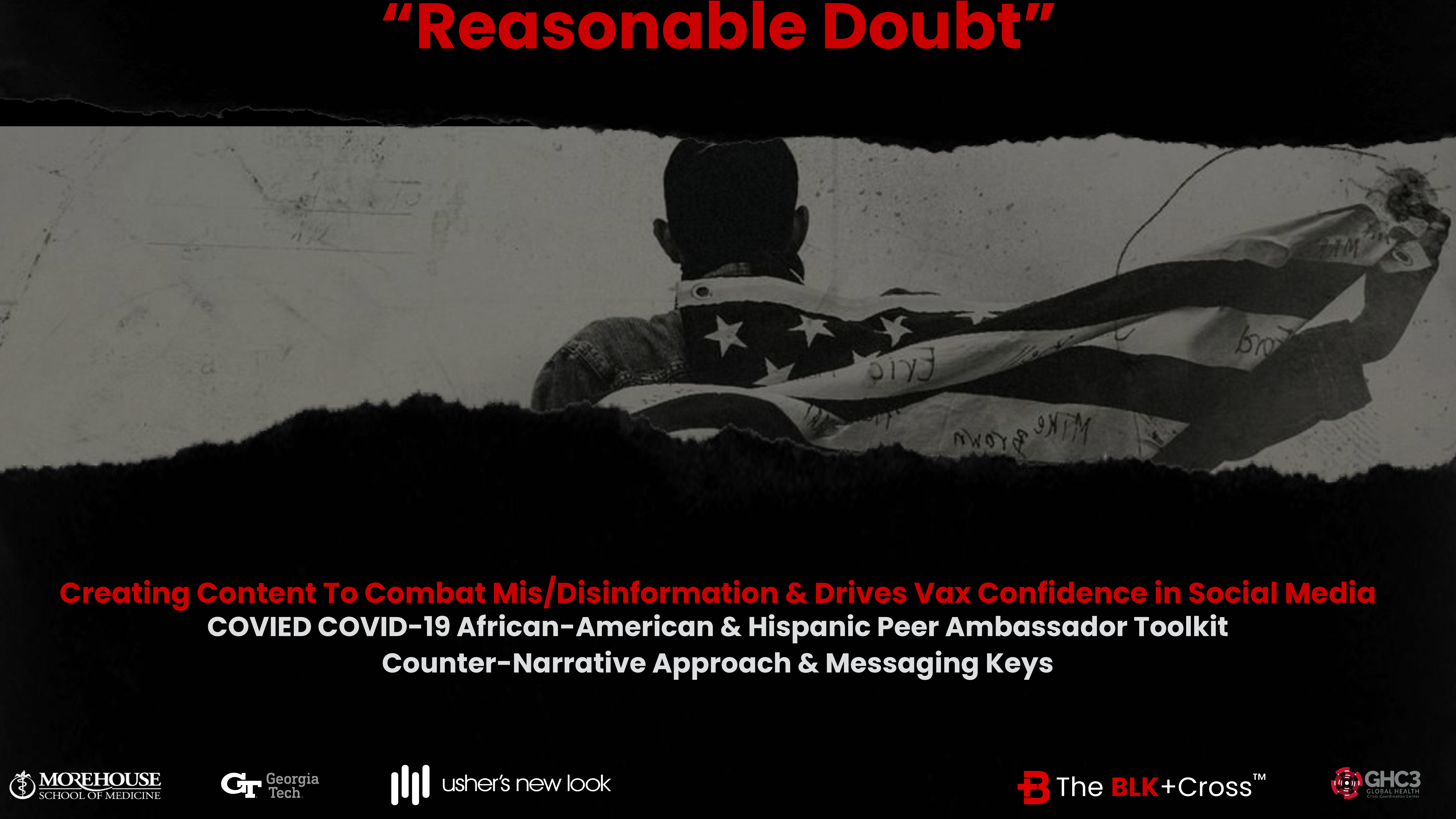 screenshot of peer ambassador guide to creating content combating misinformation