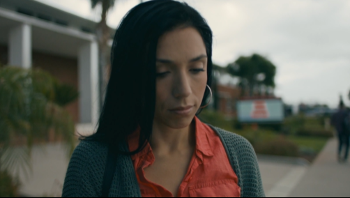 video screenshot showing a woman