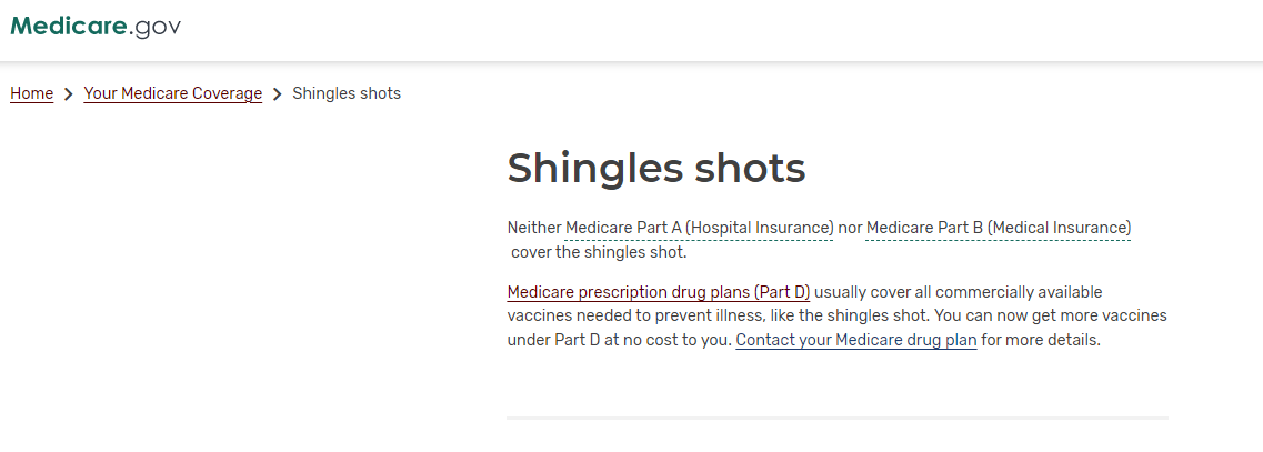 medicare webpage