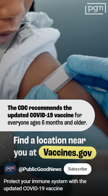 Patient receives a band-aid on their arm after getting vaccinated.