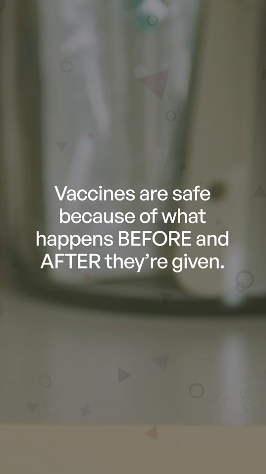 Video still shows text against an out of focus image of a glass test tube on a table.