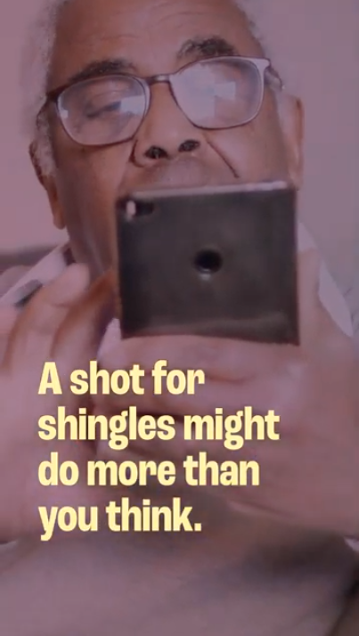 Video about the importance of shingles vaccine