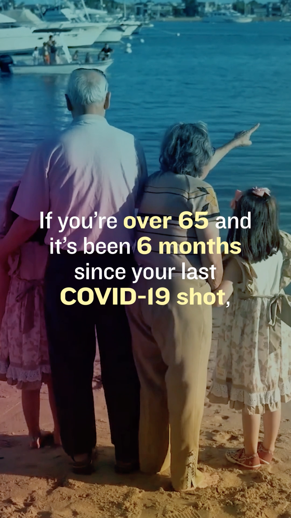 Video about older adults getting up to date on the COVID-19 vaccine