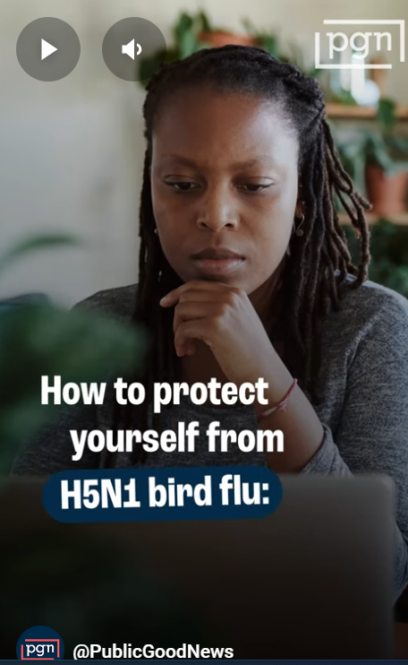 Video still contains an image of a black woman looking at her computer