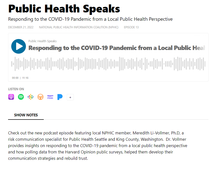 An audio play and pause button appears above a summary paragraph 