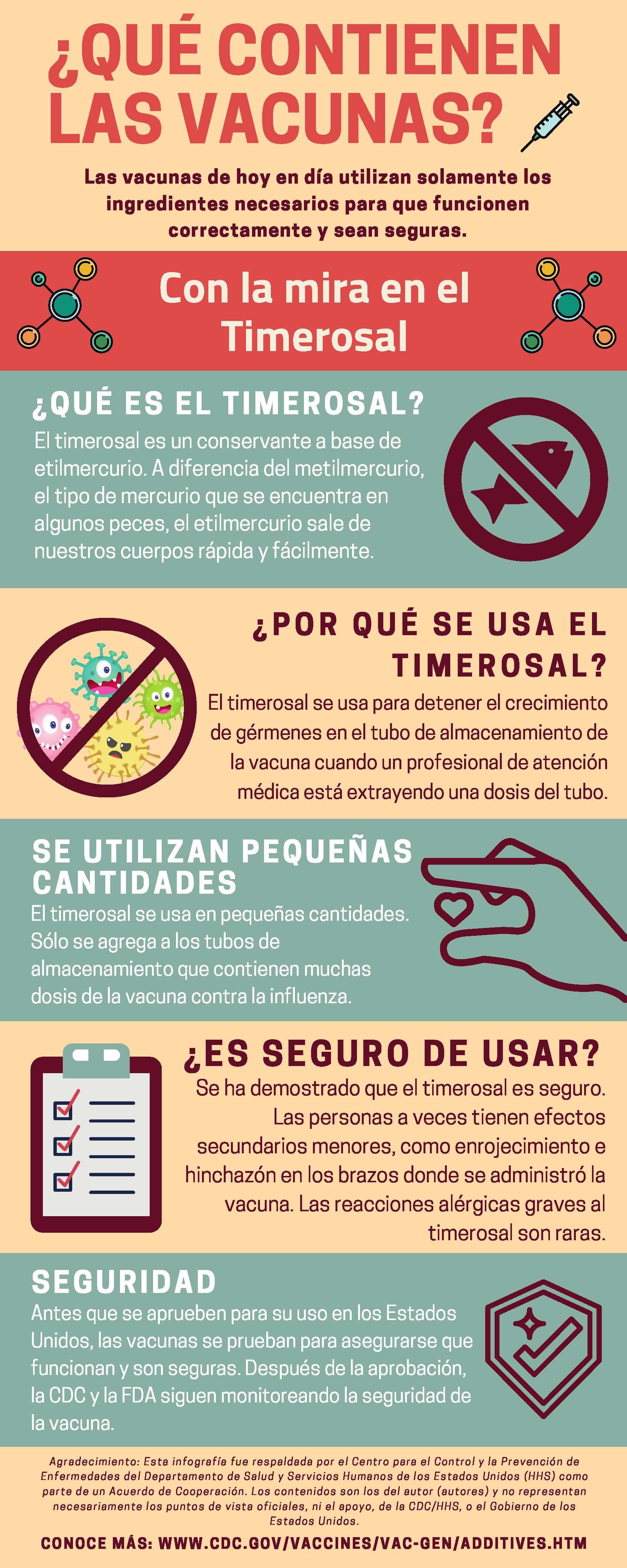 Factsheet details thimerosal, its use in modern vaccines and its proven safety.